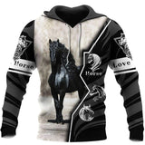 Love Horse 3D All Over Printed Shirts TA040906
