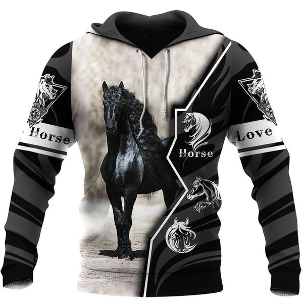Love Horse 3D All Over Printed Shirts TA040906