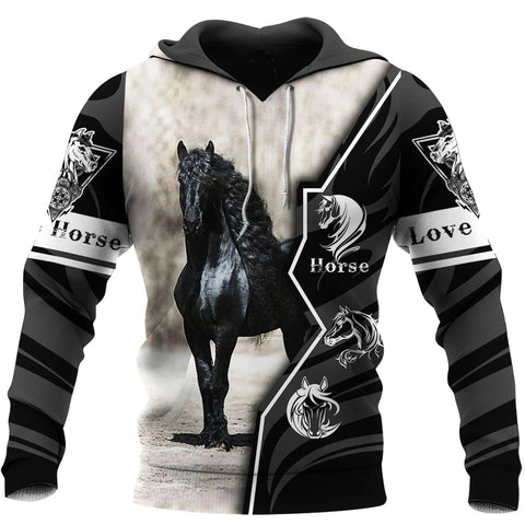 Love Horse 3D All Over Printed Shirts TA040906