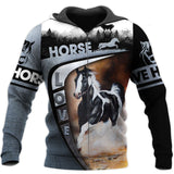 Beautiful Horse 3D All Over Printed Shirts TA041203