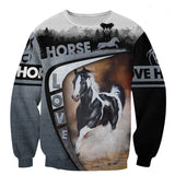 Beautiful Horse 3D All Over Printed Shirts TA041203