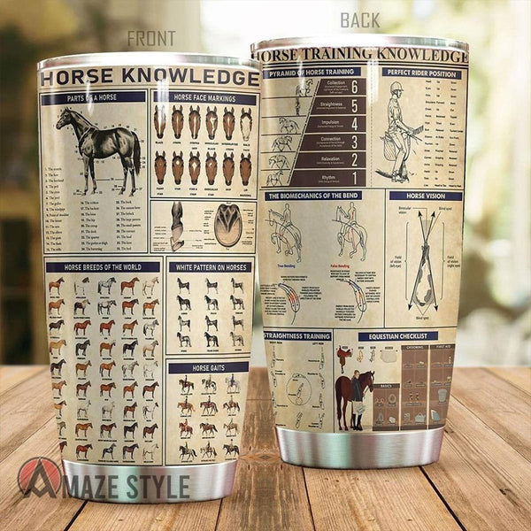 Horse Knowledge Stainless Steel Tumbler TA031615