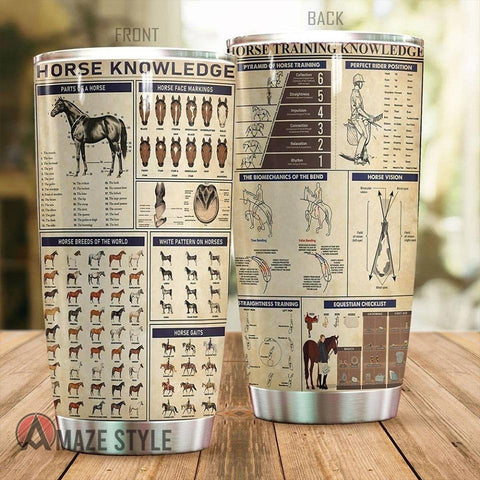 Horse Knowledge Stainless Steel Tumbler TA031615