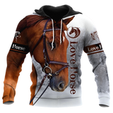 Love Horse 3D All Over Printed Shirts Pi05012102