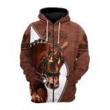 Love Horse 3D All Over Printed Shirts Pi05012103