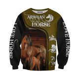 Love Horse 3D All Over Printed Shirts TA041303