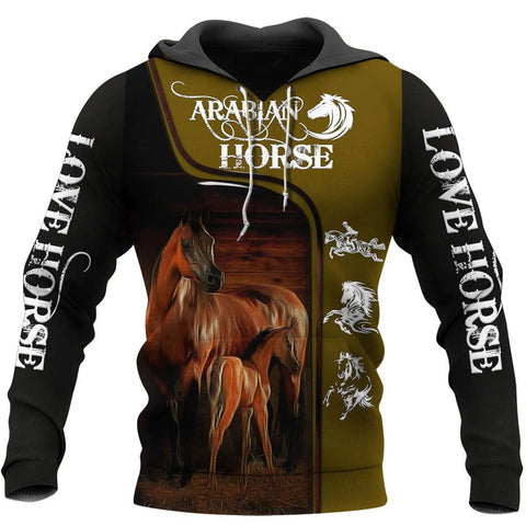 Love Horse 3D All Over Printed Shirts TA041303