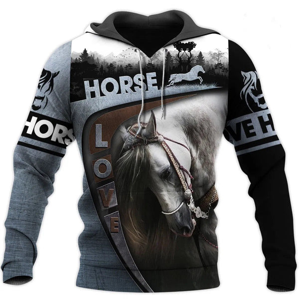 Beautiful Horse 3D All Over Printed Shirts TA041202