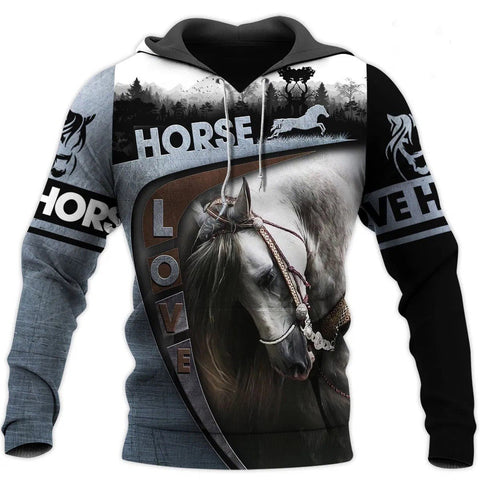 Beautiful Horse 3D All Over Printed Shirts TA041202