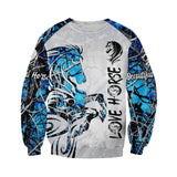 Love Horse 3D All Over Printed Shirts TA041302