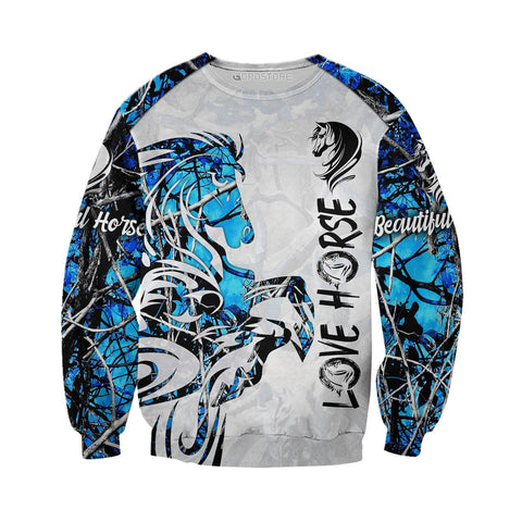 Love Horse 3D All Over Printed Shirts TA041302