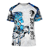 Love Horse 3D All Over Printed Shirts TA041302