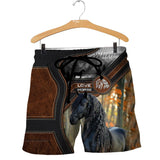 Love Horse 3D All Over Printed Shirts TR1505204S