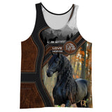Love Horse 3D All Over Printed Shirts TR1505204S