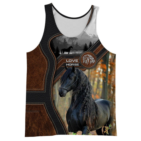 Love Horse 3D All Over Printed Shirts TR1505204S