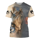 Love Horse 3D All Over Printed Shirts TA040905