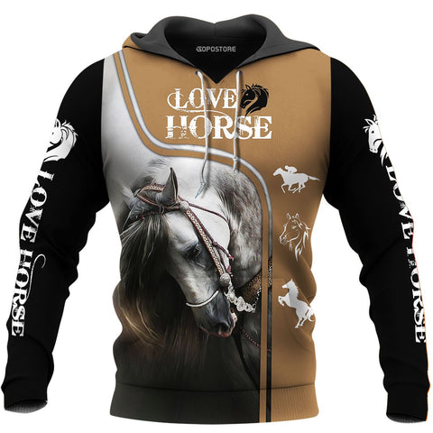 Love Horse 3D All Over Printed Shirts
