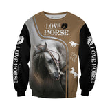 Love Horse 3D All Over Printed Shirts