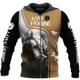 Love Horse 3D All Over Printed Shirts