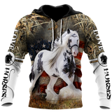 Gypsy Horse 3D All Over Printed Shirts For Men and Women Pi080501S1