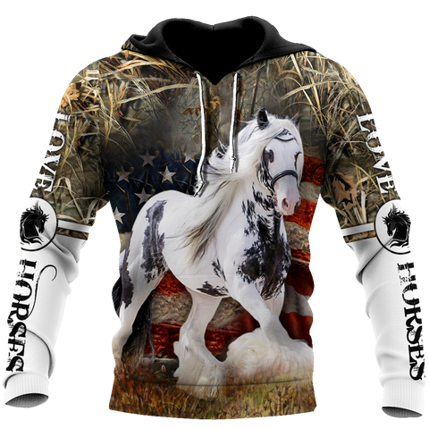 Gypsy Horse 3D All Over Printed Shirts For Men and Women Pi080501S1