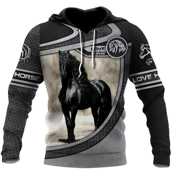 Love Horse 3D All Over Printed Shirts Pi150501