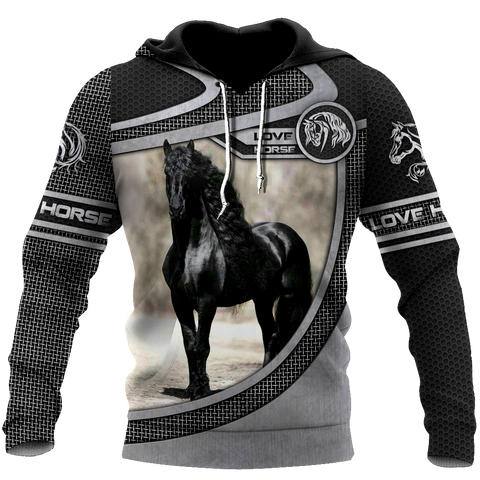 Love Horse 3D All Over Printed Shirts Pi150501