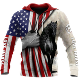 Horse Flag 3D All Over Printed Shirts Pi16062002