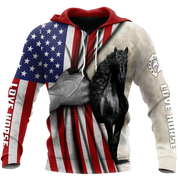 Horse Flag 3D All Over Printed Shirts Pi16062002