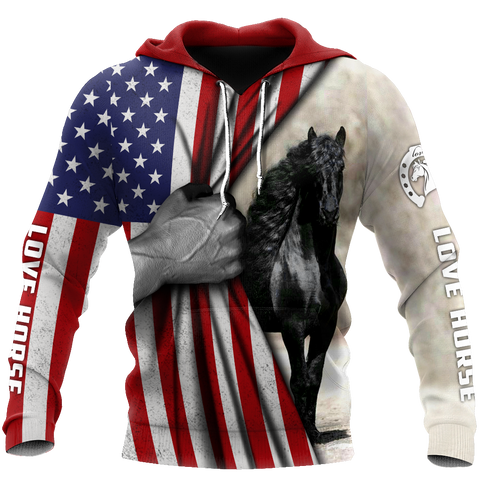 Horse Flag 3D All Over Printed Shirts Pi16062002