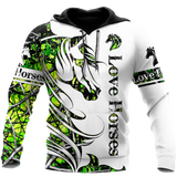 Horse Camo Pattern 3D All Over Printed Shirts Pi050501S3