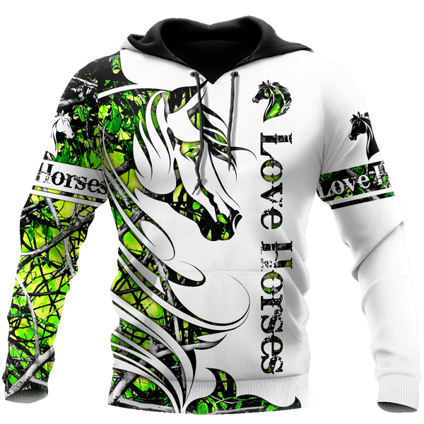 Horse Camo Pattern 3D All Over Printed Shirts Pi050501S3