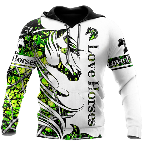 Horse Camo Pattern 3D All Over Printed Shirts Pi050501S3