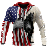 Horse Flag 3D All Over Printed Shirts Pi16062002