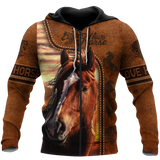 Love Horse 3D All Over Printed Shirt Hoodie For Men And Women Pi150401
