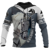 Love Horse 3D All Over Printed Shirts JJ240406