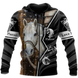 Beautiful Horse 3D All Over Printed shirt for Men and Women Pi040102