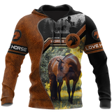 Love Horse 3D All Over Printed Shirts For Men and Women TA08312004