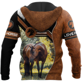 Love Horse 3D All Over Printed Shirts For Men and Women TA08312004