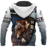 Love Horse 3D All Over Printed Shirts TR2704200