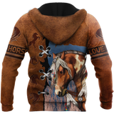 Brown Horse 3D All Over Printed Shirts TR1606201S
