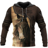 Love Horse 3D All Over Printed Shirts TA040902