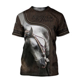 Love Horse 3D All Over Printed Shirts TA040901