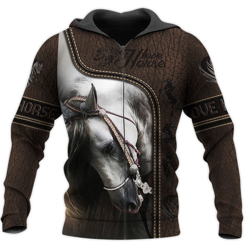 Love Horse 3D All Over Printed Shirts TA040901