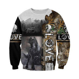 Love Horse 3D All over print for Men and Women shirt HR13