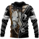 Beautiful Horse 3D All Over Printed shirt for Men and Women Pi040102