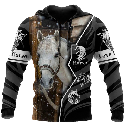Beautiful Horse 3D All Over Printed shirt for Men and Women Pi040102