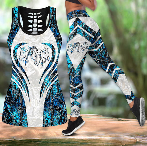Beautiful Horse Combo Tank + Legging Pi300303