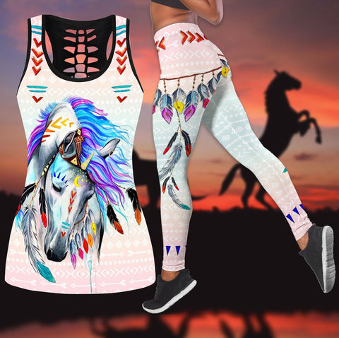 Beautiful Horse Combo Tank + Legging PiC060105A