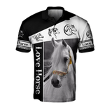 Horse Custome Name 3D All Over Printed Shirts TA1006205